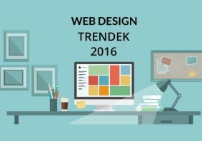 Webdesign - Webdizájn trendek 2016